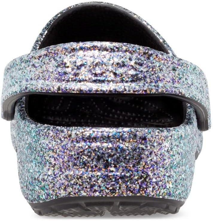 imageCrocs Unisex Adult Classic Glitter ClogBlackMulti