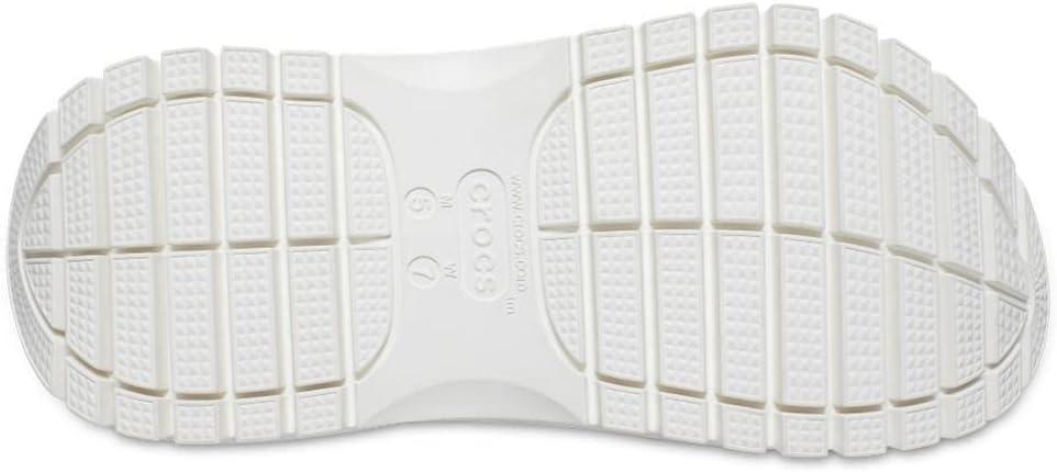 imageCrocs Unisex Adult Mega Crush ClogsWhite