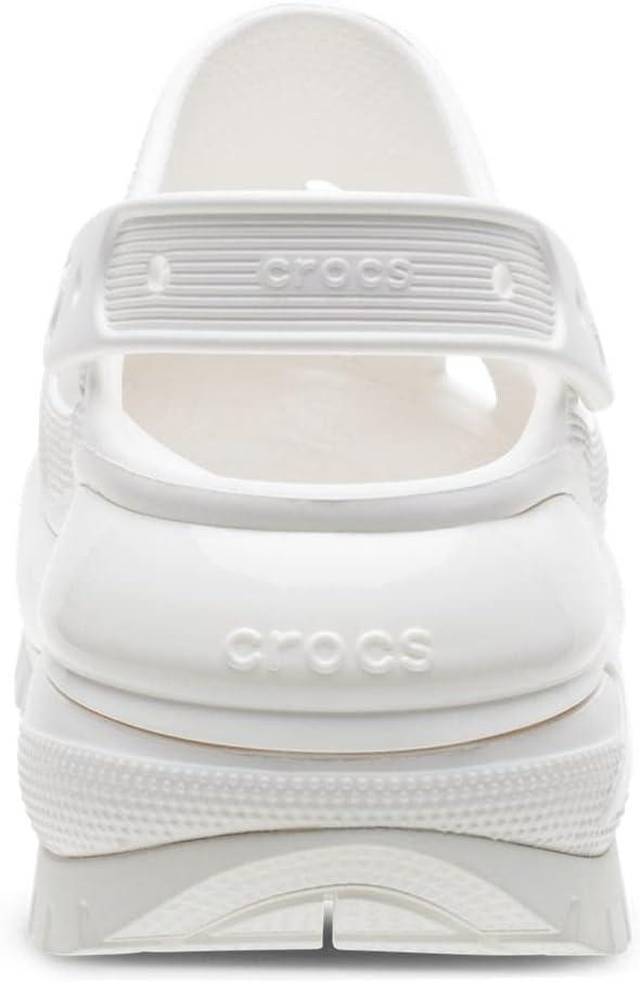 imageCrocs Unisex Adult Mega Crush ClogsWhite