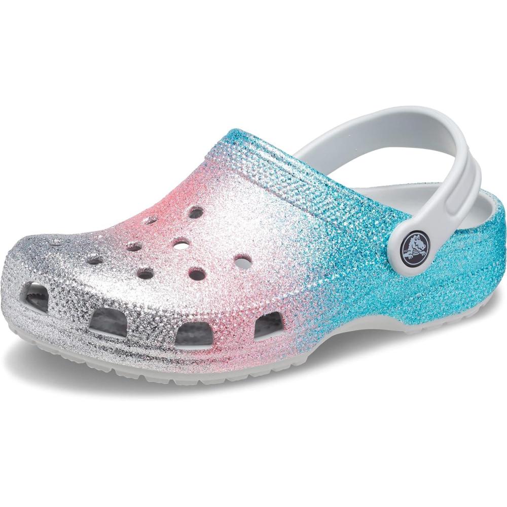 imageCrocs Kids Classic Glitter ClogShimmerMulti