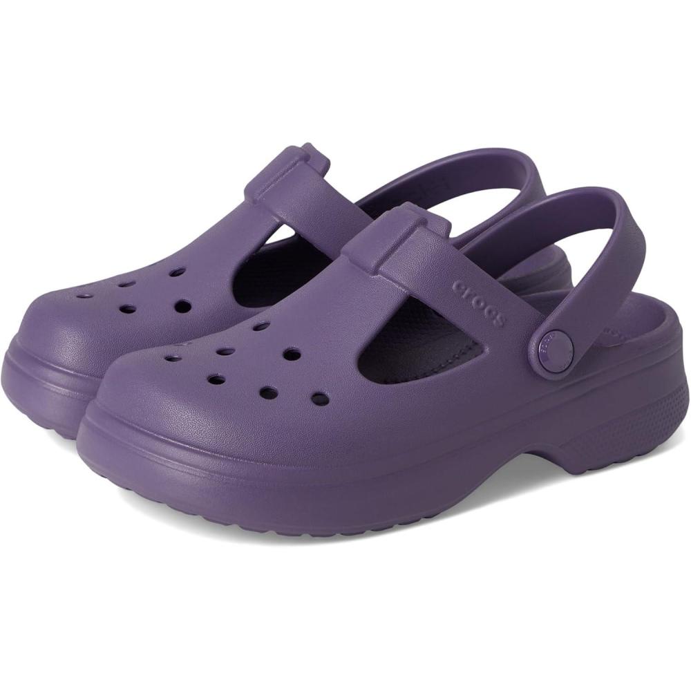 imageCrocs Kids Classic Mary Jane ClogsNightshade