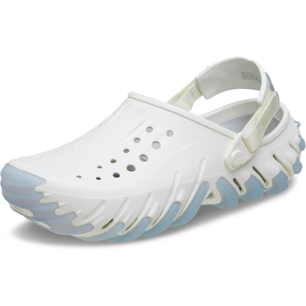 imageCrocs Unisex Adult Echo RO ClogsIcey Chalk