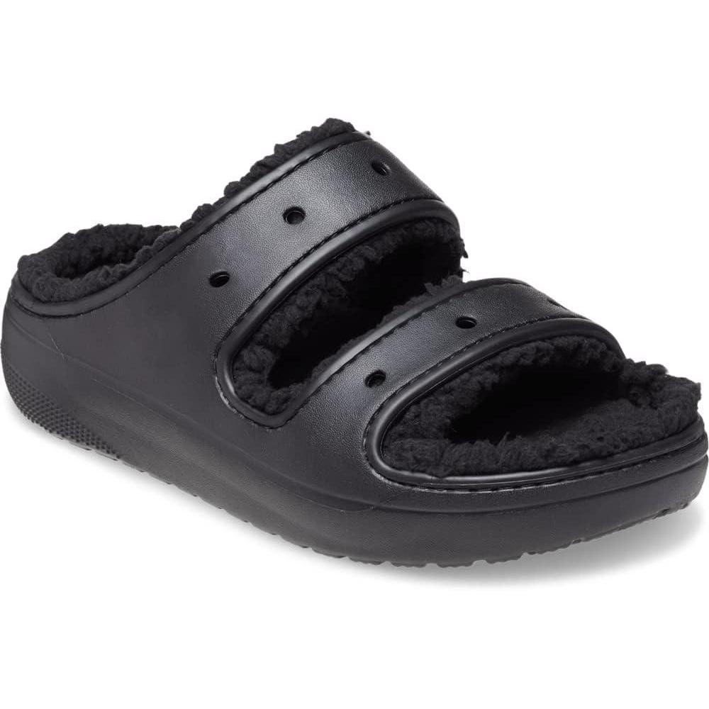 imageCrocs Unisex Classic Cozzzy SandalBlackBlack
