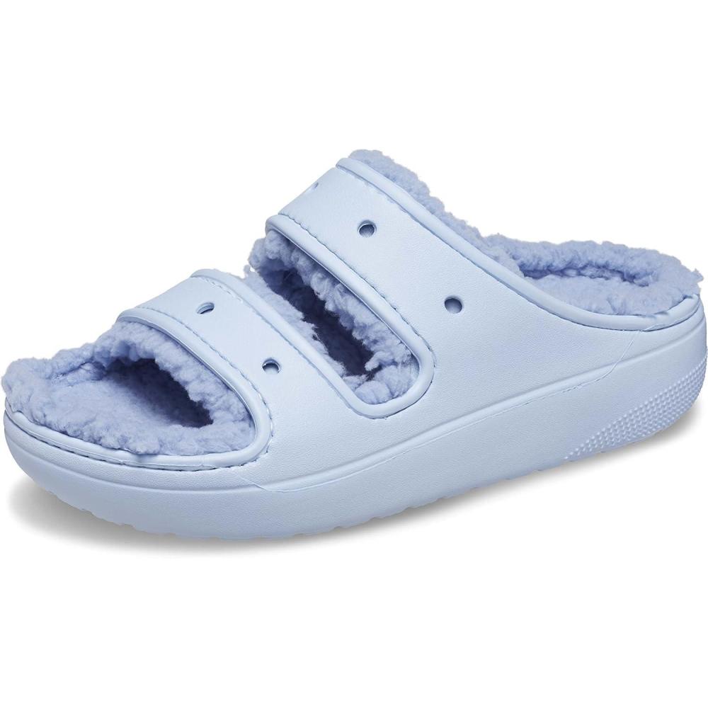 imageCrocs Unisex Classic Cozzzy SandalBlue Calcite
