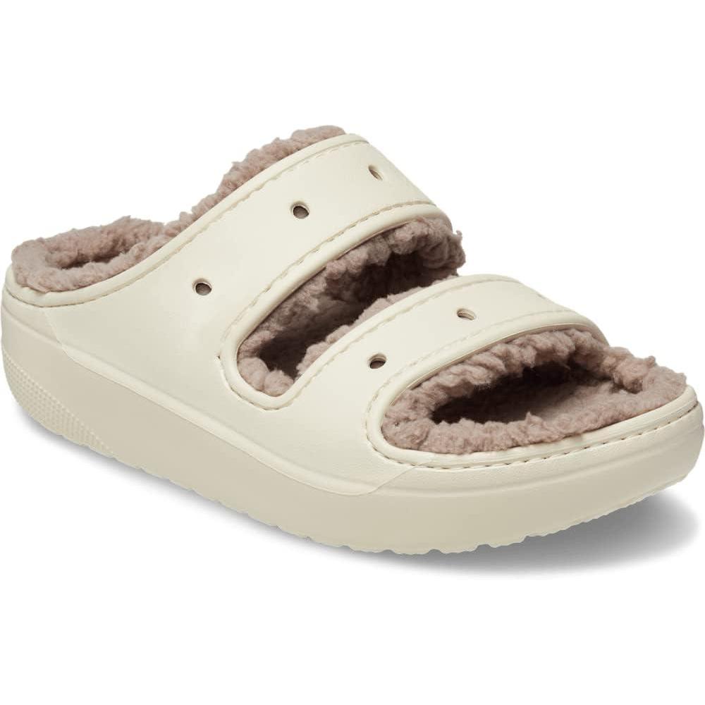 imageCrocs Unisex Classic Cozzzy SandalBoneMushroom