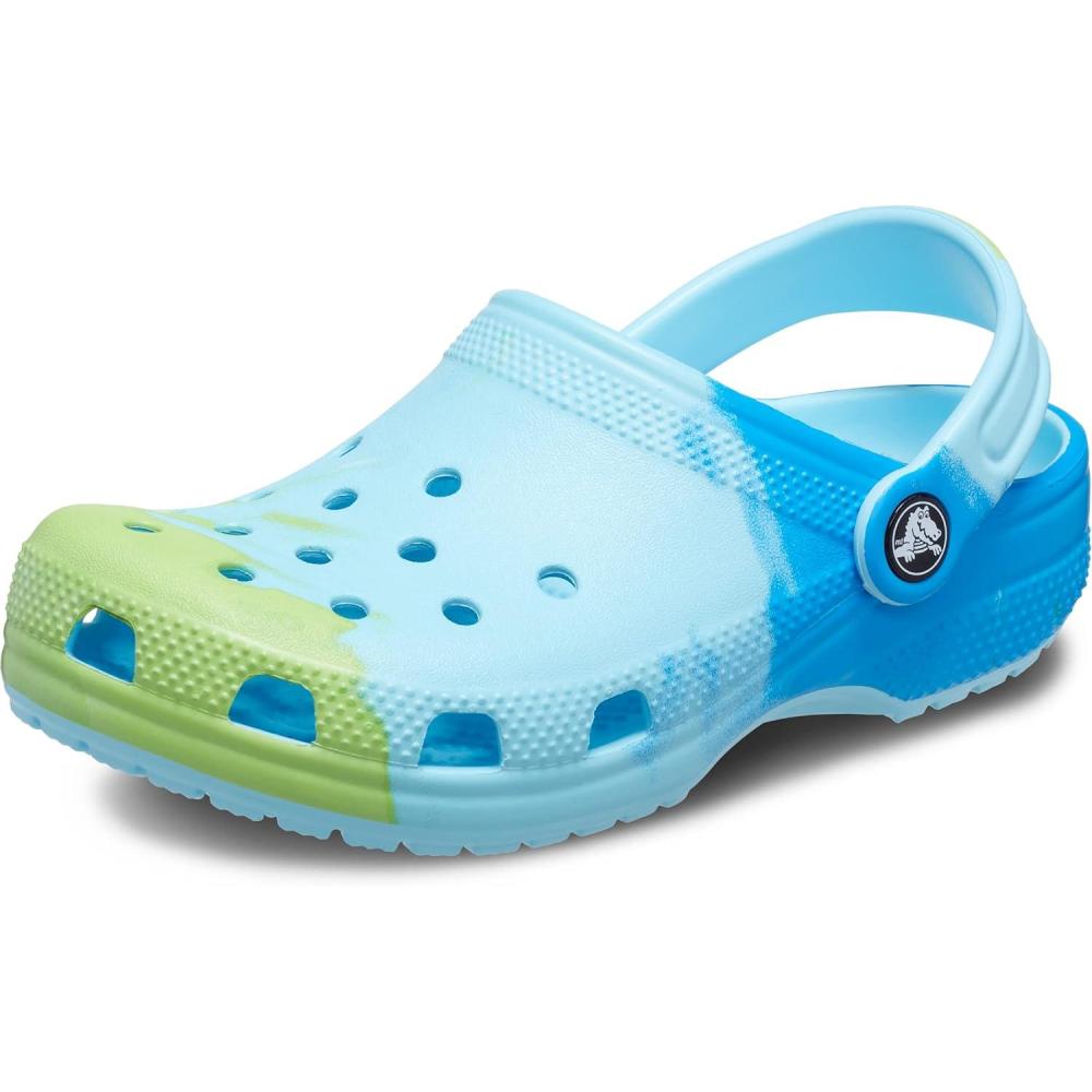 imageCrocs UnisexChild Classic Graphic ClogArcticMulti Ombre