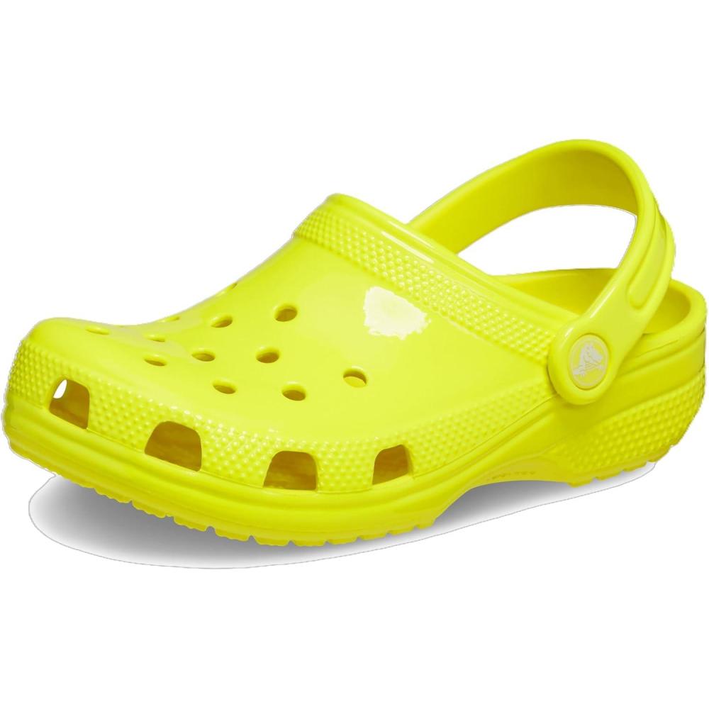 imageCrocs UnisexChild Classic Neon Highlighter ClogAcidity