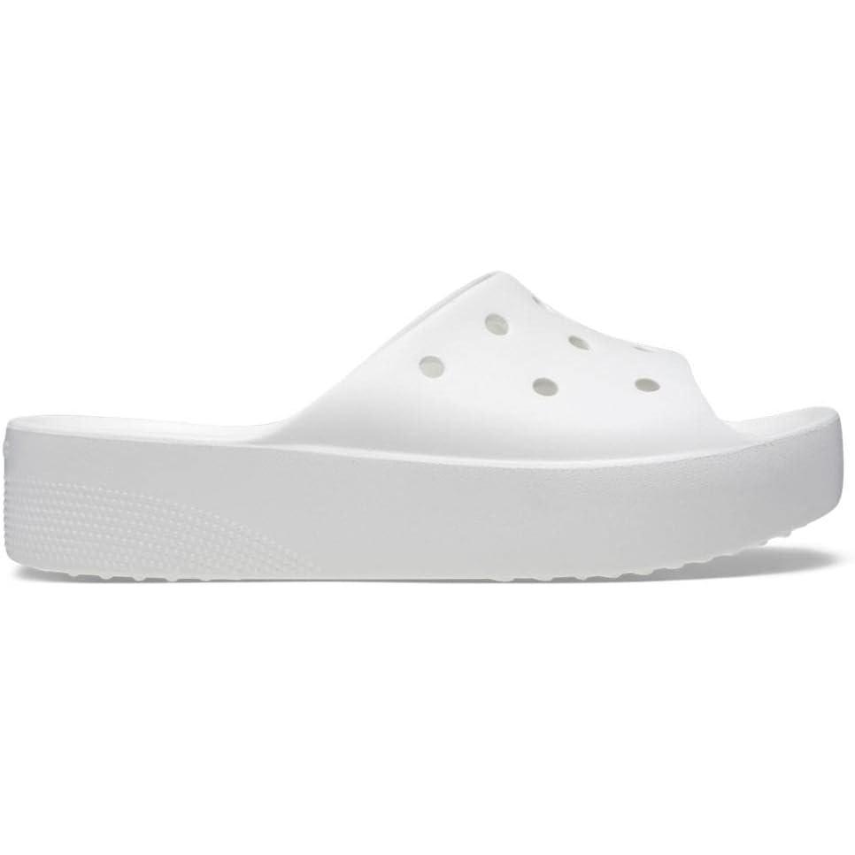 imageCrocs Womens Classic Slide  Platform SandalsWhite