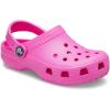 Crocs Baby Classic Littles Clogs(Electric Pink)