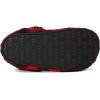 Crocs Kids’ Classic Cozzzy Slippers(Buffalo Plaid/Black/Varsity Red)