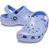 Crocs Kids’ Classic Glitter Clog(Moon Jelly)