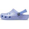 Crocs Kids’ Classic Glitter Clog(Moon Jelly)