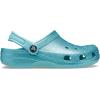 Crocs Kids’ Classic Glitter Clog(Pure Water/Mermaid)