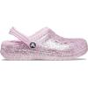 Crocs Kid’s Classic Lined Glitter Clog(Flamingo)