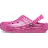 Crocs Kid’s Classic Lined Glitter Clog(Fuchsia Fun/Multi)