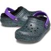 Crocs Kid’s Classic Lined Glitter Clog(Starry Skies Glitter)