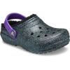 Crocs Kid’s Classic Lined Glitter Clog(Starry Skies Glitter)