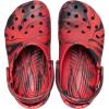 Crocs Kids’ Classic Marbled Tie-Dye Clog(Pepper/Black)