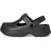 Crocs Kids’ Classic Mary Jane Clogs(Black Glitter)