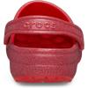 Crocs Unisex Adult Classic Glitter Clog(Cherry Red)