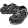 Crocs Unisex Adult Classic Lined Clog(Black/Multi Animal Remix)