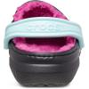 Crocs Unisex Adult Classic Lined Clog(Black/Pink Multi)