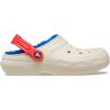 Crocs Unisex Adult Classic Lined Clog(Bone/Multi)