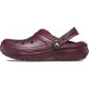 Crocs Unisex Adult Classic Lined Clog(Dark Cherry)