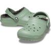 Crocs Unisex Adult Classic Lined Clog(Moss/Multi)