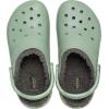 Crocs Unisex Adult Classic Lined Clog(Moss/Multi)