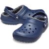 Crocs Unisex Adult Classic Lined Clog(Navy/Charcoal)