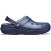 Crocs Unisex Adult Classic Lined Clog(Navy/Charcoal)
