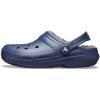 Crocs Unisex Adult Classic Lined Clog(Navy/Charcoal)