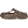 Crocs Unisex Adult Classic Mary Jane Clogs(Sepia/Leopard)
