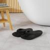 Crocs Unisex Adult Mellow Recovery Flip Flops(Black)
