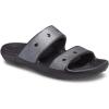 Crocs Unisex Adult Seasonal Graphic Classic Sandals(Black/Glitter Rainbow)