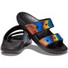 Crocs Unisex Adult Seasonal Graphic Classic Sandals(Black/Spray Dye)