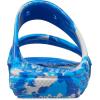 Crocs Unisex Adult Seasonal Graphic Classic Sandals(Blue Bolt/Multi)