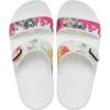 Crocs Unisex Adult Seasonal Graphic Classic Sandals(White Multicolor)