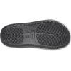 Crocs Unisex Classic Cozzzy Sandal(Black/Silver Glitter)