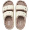 Crocs Unisex Classic Cozzzy Sandal(Bone/Mushroom)