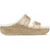 Crocs Unisex Classic Cozzzy Sandal(Multi/Gold)