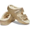 Crocs Unisex Classic Cozzzy Sandal(Multi/Gold)