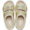 Crocs Unisex Classic Cozzzy Sandal(Stucco/Glitter)