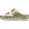 Crocs Unisex Classic Cozzzy Sandal(Stucco/Glitter)