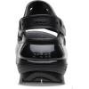 Crocs Unisex-Adult Classic Mega Crush Sandal | Platform Sandals(Black)