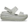 Crocs Unisex-Adult Classic Mega Crush Sandal | Platform Sandals(Elephant)