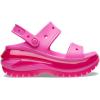 Crocs Unisex-Adult Classic Mega Crush Sandal | Platform Sandals(Juice)