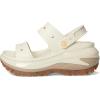 Crocs Unisex-Adult Classic Mega Crush Sandal | Platform Sandals(Taupe)