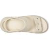 Crocs Unisex-Adult Classic Mega Crush Sandal | Platform Sandals(Taupe)